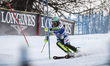 LAPANJA Lila of team Slovenia competes in the Audi FIS Alpine Ski World Cup Women's Slalom...