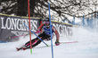 Alexander Kiki of Team Canada competes in the Audi FIS Alpine Ski World Cup Women's Slalom...