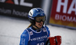 LAMURE Marie of team France looks on during the Audi FIS Alpine Ski World Cup Women's Slal...