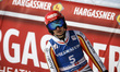 DUERR Lena of team Germany looks on during the Audi FIS Alpine Ski World Cup Women's Slalo...