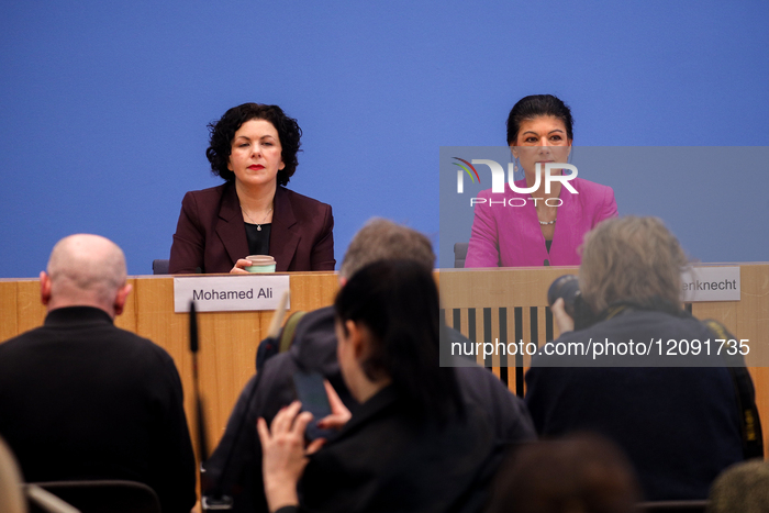 BSW Parties Speak Bundestag Election 