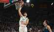 Omer Yurtseven #77 of Panathinaikos AKTOR Athens is in action during the Turkish Airlines...