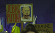 Ukrainians Mark Third Anniversary of Russian Invasion in Warsaw, Poland on 12 February, 20...
