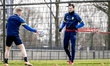 RKC forward Michiel Kramer participates in the training of RKC Waalwijk in Waalwijk, Nethe...