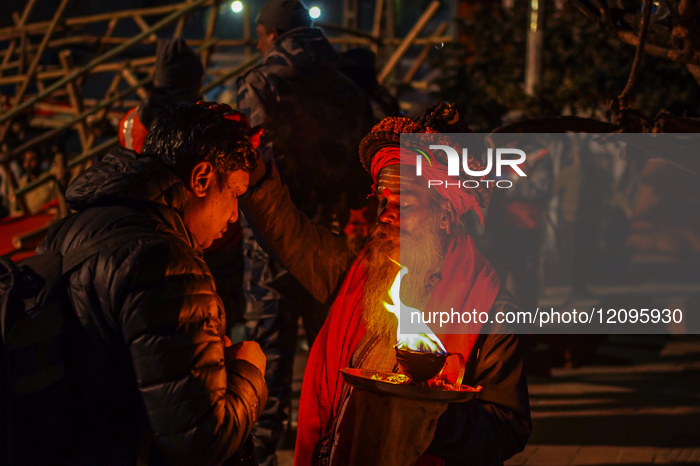 Eve Of Maha Shivratri Festival In Kathmandu, Nepal