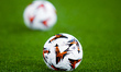 Official UEFA Europa League match ball during the UEFA Europa League 2024/25 Knockout Play...