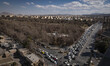 An aerial view of the historic city of Isfahan, 450 km (281 miles) south of Tehran, Iran,...