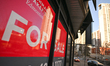 EDMONTON, CANADA - FEBRUARY 25: A 'For Sale' sign inside a modern office along Jasper Ave...