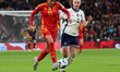 L-R Salma Paralluelo of Spain and Niamh Charles of England compete during the UEFA Women's...
