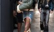 A rapper performs at the Blumarine fashion show during Milan Fashion Week in Milan, Italy,...