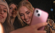 Chiara Ferragni attends the fashion show of Roberto Cavalli during Milan Fashion Week in M...