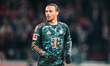 Leroy Sane of Bayern Munich  looks on during the 1. Bundesliga match between VfB Stuttgart...