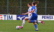 Melania Martinovic of S.S. Lazio and Elena Pisani of U.C. Sampdoria Women play during the...