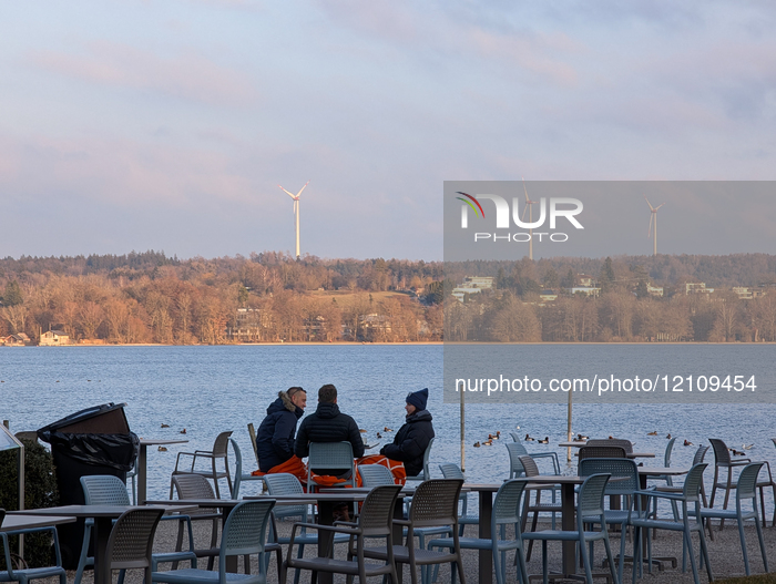 Early Evening At Bavarian Lake Starnberg