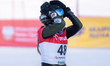 Asa Toyoda competes in the FIS Snowboard World Cup, Women's Parallel Giant Slalom, on the...