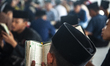 Students at the Ar Raudlatul Hasanah Islamic Boarding School in Medan, North Sumatra, Indo...