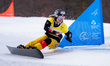 Ramona Theresia Hofmeister competes in the FIS Snowboard World Cup, Women's Parallel Giant...
