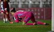 Camelia Ceasar of A.S. Roma Femminile plays during the semi-finals of the Coppa Italia Wom...
