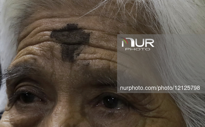 Ash Wednesday (The First Day Of Lent) In Mexico