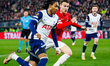 Tottenham Hotspur player Djed Spence participates in the match between AZ and Tottenham at...