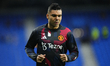 Casemiro defensive midfield of Manchester United and Brazil during the warm-up before the...