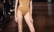 A model walks the runway during the Laura Spreti Fall/Winter 2025-2026 fashion show as par...