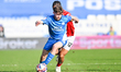 Cian Hayes, 18, of Peterborough United, goes forward during the Sky Bet League 1 match bet...