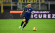 Lautaro Martinez of Inter Milan is in action during the Serie A match between Inter Milan...