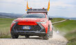 The car starts during the 19th Strade Bianche 2025, Elite Men, in Siena, Italy, on March 8...