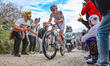 Tadej Pogacar of Slovenia and UAE Team Emirates rides the last uphill pass during the 19th...
