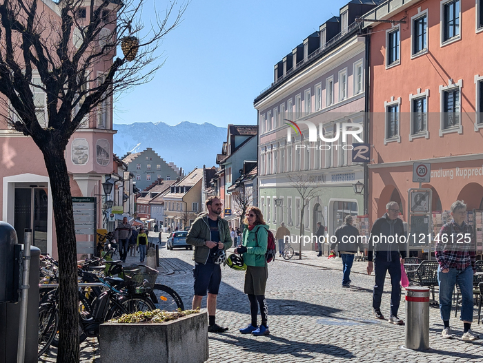 Daily Life In The Bavarian City Of Murnau