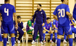 In Gzira, Malta, on March 11, 2025, Savatore Samperi, head coach of Italy, gestures during...