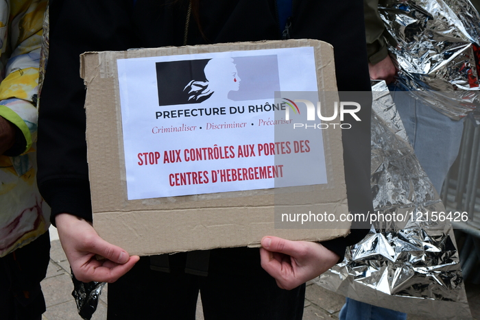 Right To Housing Demonstration In Lyon