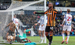 Kasey Palmer celebrates the goal by Abu Kamara of Hull City during the Sky Bet Championshi...
