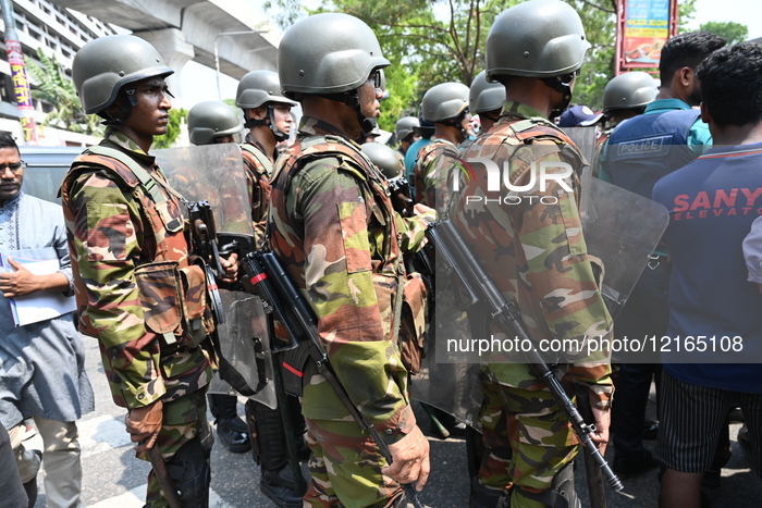 Students Protests In Dhaka.