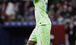 Lamine Yamal of Barcelona reacts to a missed opportunity during the La Liga 2024/25 match...