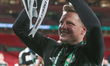 Newcastle United Manager Eddie Howe is present during the Carabao Cup Final between Liverp...