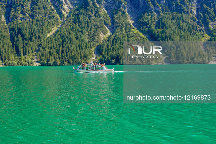 Austrian Lake Heiterwang In Tyrol