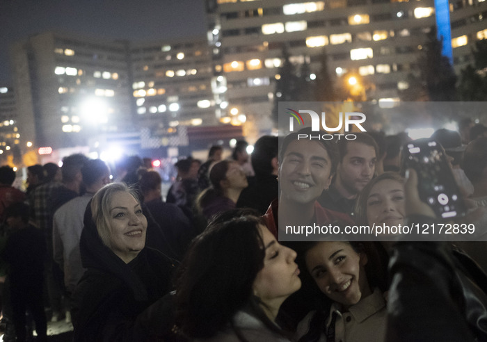 Iranians Celebrates Chahar Shanbeh Soori In Tehran