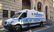 NYPD crime scene unit investigators and the medical examiner investigate the death of a pr...