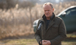 Polish Prime Minister Donald Tusk speaks during a press briefing after visiting the border...