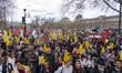 Around 15,000 People Marched In Paris On Saturday, March 22, 2025 As Part Of More Than A H...