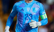 Unai Simon of Spain looks on during the UEFA Nations League Quarterfinal Leg Two match bet...