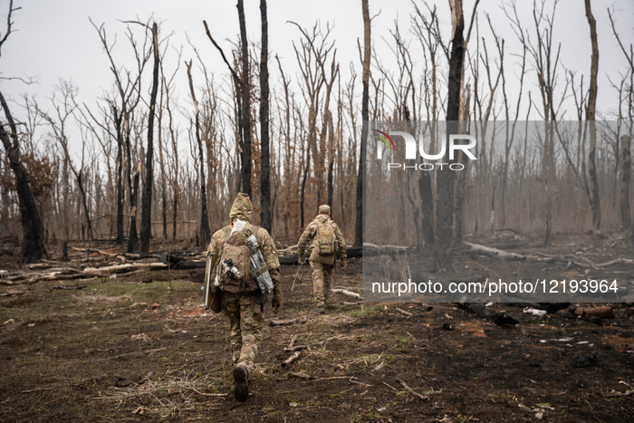 Ukrainian Volunteers Collect The Bodies Of Fallen Ukrainian And Russian Soldiers