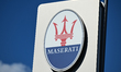 EDMONTON, CANADA - MARCH 22: The MASERATI logo is displayed outside a Maserati dealership...