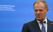 Donald Tusk, Prime Minister of Poland, meets with Mark Rutte, NATO Secretary General, at t...