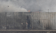 The village of Gogok-ri in Ima-myeon, Andong, North Gyeongsang, is completely destroyed by...