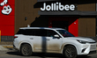 EDMONTON, CANADA – MARCH 22:The Jollibee logo displayed outside a Jollibee fast food rest...