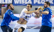 Leon Susnja, Julien Bos, Mirsad Terzic  during the match EHF Champions League Men match be...