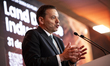 Portuguese Prime Minister Luis Montenegro speaks at the Land Defence Industry Day event at...